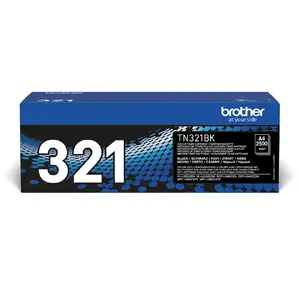 Tintes kasetne Brother TN-321BK oriģināla melna, lāzera, 2500 lapp., 1 gab.