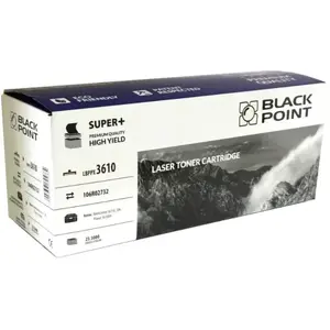 Toner cartridge BLACKPOINT LBPPX3610 for Xerox, black, yield 25,000 pages, 1 pc