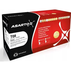 Тонер Asarto для Canon T08 AS-LCT08N, чёрный, 11 000 стр.