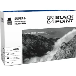 Картридж-заменитель BLACKPOINT BLLMX310SBCBW для Lexmark LBPLMX310S — Черный