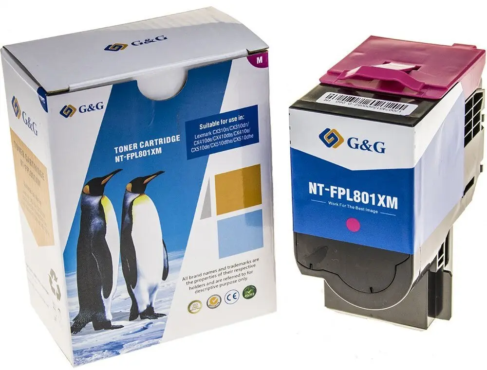 Tonerkartridžs G G saderīgs ar Lexmark