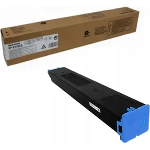 Тонер Sharp BP-GT30CA голубой (cyan) для принтеров Sharp BP-30C, оригинальный картридж