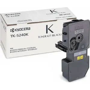 Тонер-картридж Kyocera TK-5240K черный для совместимых принтеров, оригинал MPN TK-5240K