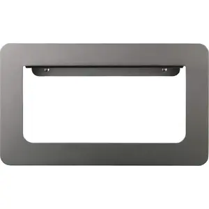 Wall-mounted oval grab handle Wenko, silver finish, model twm_457942