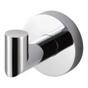 Dvieļu āķis Stella Classic vienkāršs hromēts modelis 07.310