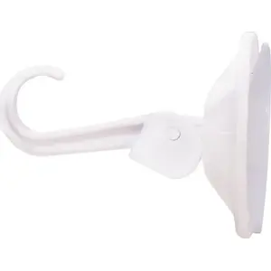 Wall hook ORION 1-hook 5.5 cm white Ori_530877