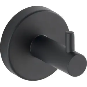Wall hook Wenko Uno Bosio 5.5 cm, stainless steel matte black