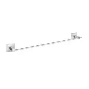Wall-mounted towel holder ring Wenko 23853100 — 640×70×65 mm, silver
