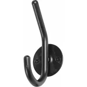 Wall Hook Home It Home>it® single Ø10 mm x 6 × 6 x 8 cm black