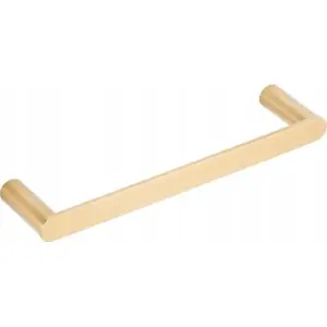 Bathroom towel hook kfa² 864-025-31, wall-mounted hook 22 cm, brushed gold
