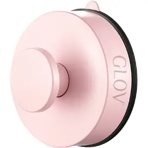 Bathroom suction hook Aptel GLOV_Hookie Pookie — pink, suction-mount bathroom hook