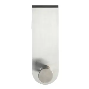 Towel hook Wenko Celano stainless steel — 125×50×40 mm wall-mounted
