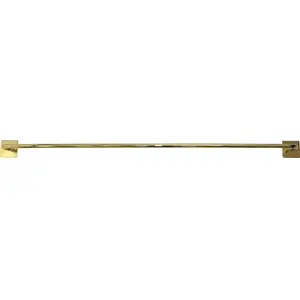Wall-mounted self-adhesive towel hook Home It — brass finish, no-drill installation