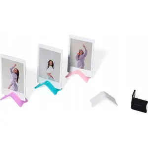 Подставка-рамка LoveInstant SB7038 для фото Fujifilm Instax, розовая