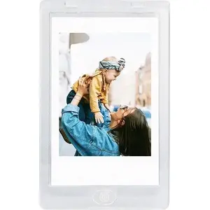 Foto rāmis LoveInstant stāvošs rāmītis momentbildēm — caurspīdīgs (piemērots Fuji Instax Mini, Polaroid, Kodak, HP, Xiaomi, Canon, Zink)