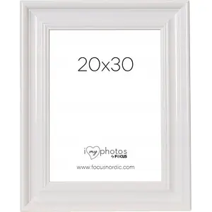 Photo frame Focus Charleston White 20x30 cm by focus — wall or tabletop frame