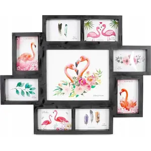 Photo frame FANDY Gallery black for 9 photos