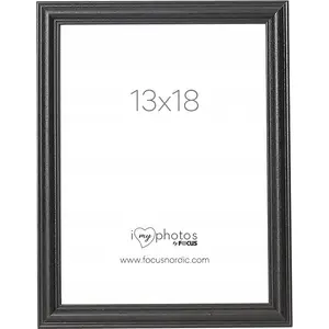 Photo frame focus Tango Wood Black for 13x18 cm photos by focus