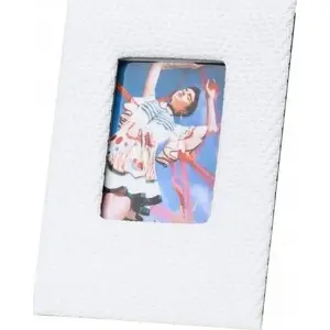 Photo frame LoveInstant standing frame for instant photos compatible with Fujifilm Instax Mini, Xiaomi, Polaroid, Canon, HP, Kodak – white