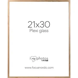Photo frame focus Soul Oak veneer 21x30 with plexiglass by focus