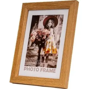 Photo frame FANDY Ramka Bevel 40x50 2 brown — bevelled frame for 40×50 cm pictures