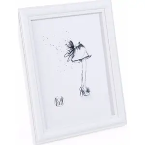 Photo frame Focus Tango Wood White 13x18 cm by focus — wooden frame, white finish, for 13×18 photos