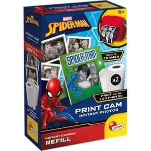Photo frame Lisciani Rolki do zdjęć Spiderman Print Cam 2 — themed kids photo holder