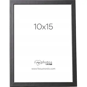 Photo frame focus 10x15 cm black — focus model 111109