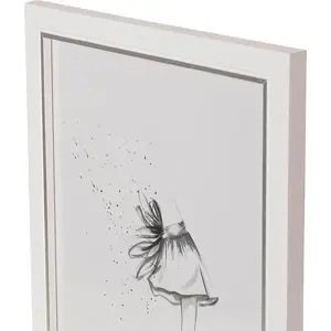 Photo frame Focus Twist White 13x18 cm by focus – tabletop/wall-mount
