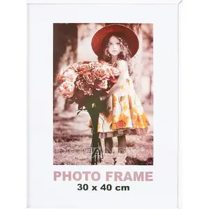 Photo frame FANDY Simple 30x40 cm white – wall or tabletop display