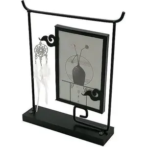 Photo frame Adar with dreamcatcher, 15x10 cm, for portrait photos, tabletop/wall mounting