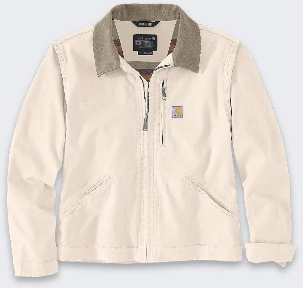 Carhartt jaka Detroit Canvas Natural —