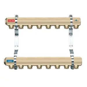 Manifold 7-way 1" with nipples FERRO RPN07