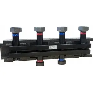 Heating manifold Afriso KSV 70 kW for two circuits