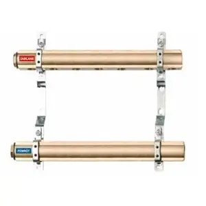 Медный распределитель RED RP 9‑ходовой 1” R022801008 для отопления и сантехники