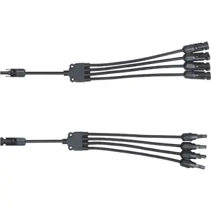 PV connector Y-branch 4xMC4 splitter ORNO aw_886401 for solar panels