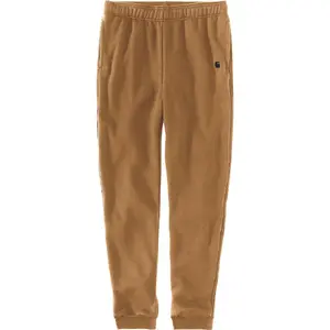 Vīriešu sporta bikses Carhartt Jogger Brown — džogeri ar elastīgu jostu, šaurinātas kājas
