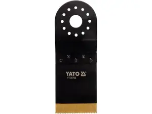 Replacement blade attachment YATO YT-34702 for multifunction tools, 90 x 34 mm, black/brown