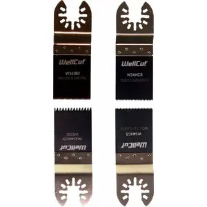 Полотно для мультитула Bosch WELCUT OMT 34 мм, набор 4 шт., хвостовик M14