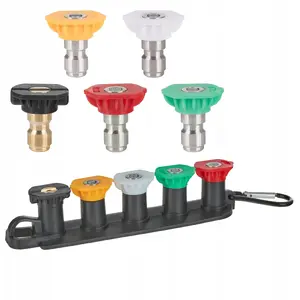 Nozzle set for quick connector for pressure washers, GEKO, 5 pieces