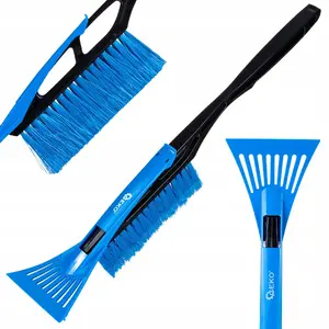 Snow brush with scraper GEKO 52 cm — car snow removal tool