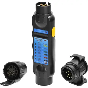 Trailer Socket Test Kit ORNO aw_900010 13/7-pin, 12/24V