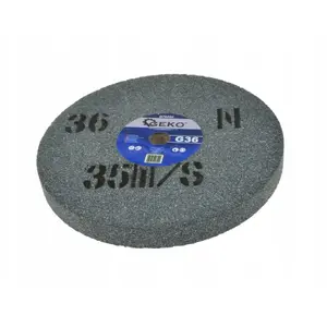Шлифовальный круг для шлифовального станка GEKO 200x20x16 мм G36, 10 шт.