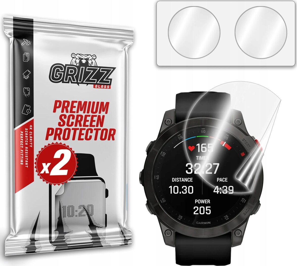 Aizsargplēve GrizzGlass CeramicFilm priekš Garmin Epix