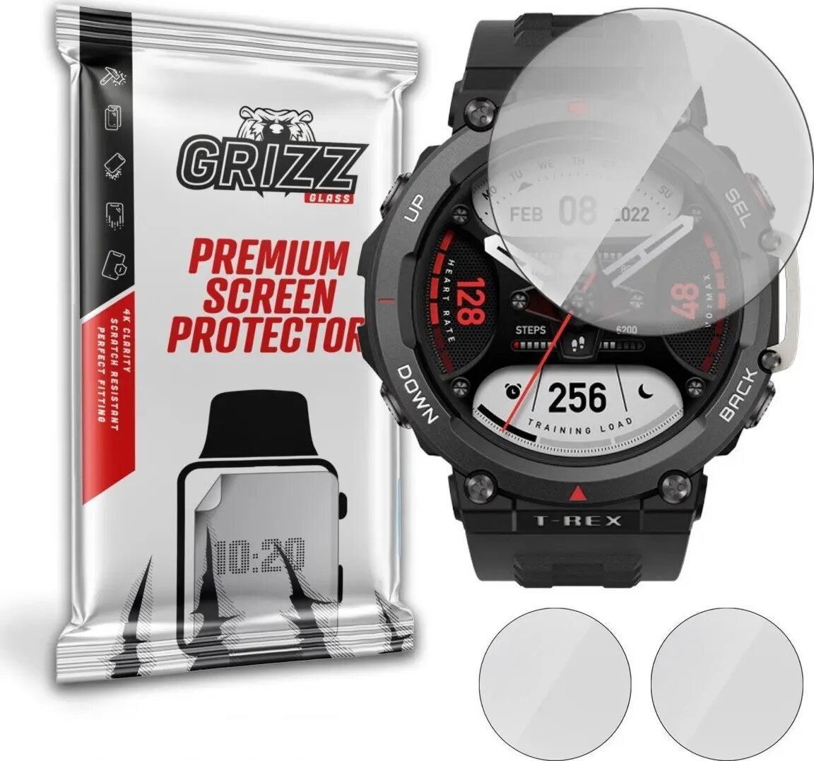 Matēta aizsargplēve GrizzGlass priekš Amazfit T-Rex