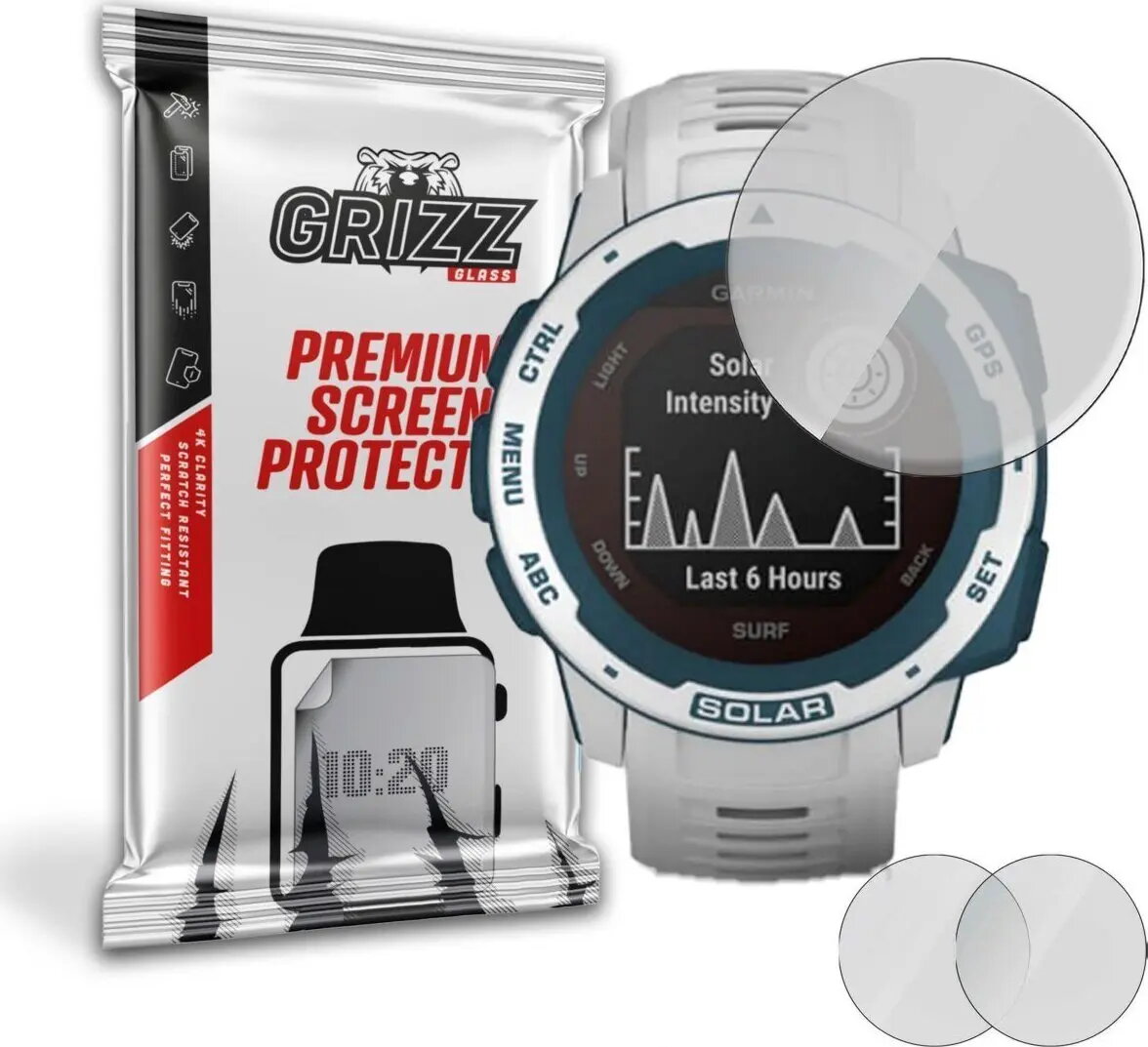 Matēta ekrāna aizsargplēve GrizzGlass priekš Garmin