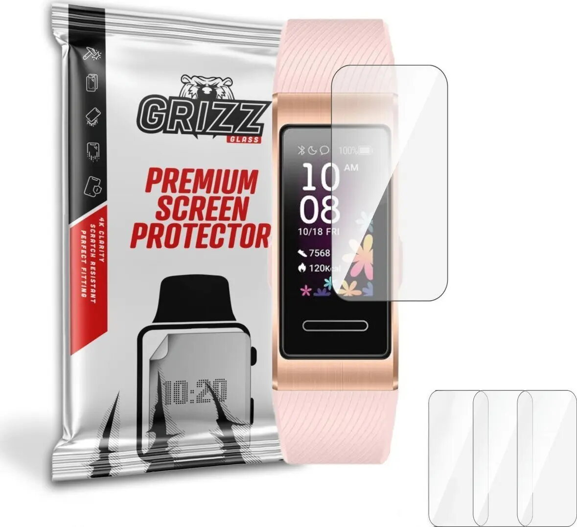 Hidrogelu ekrāna aizsargplēve GrizzGlass priekš Huawei