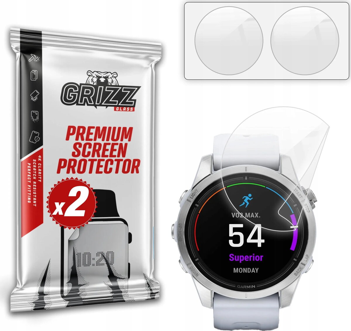 Keramiskā aizsargvākla GrizzGlass CeramicFilm priekš Garmin