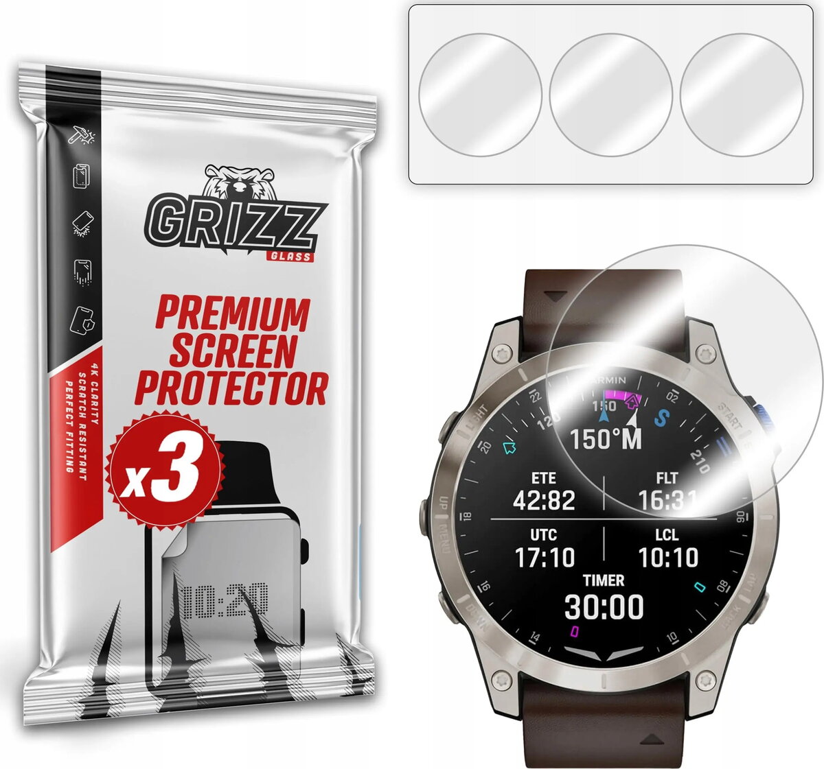 Hidrogelas plēve GrizzGlass Hydrofilm priekš Garmin