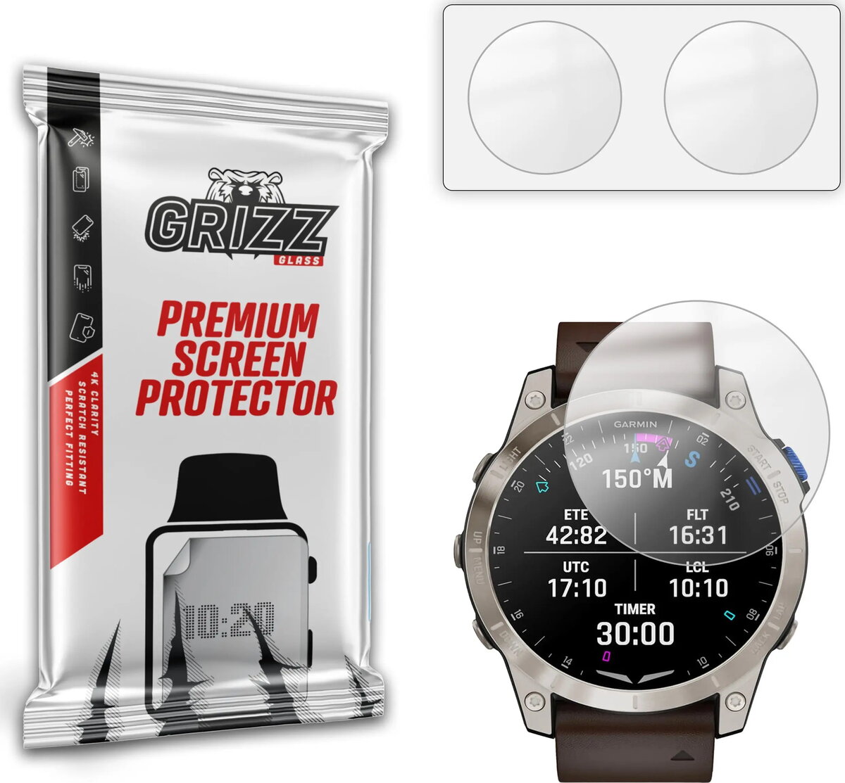 Aizsargplēve GrizzGlass PaperScreen Garmin D2 Mach